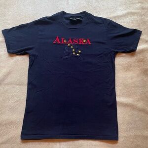 Alaska Graphic Navy T-Shirt